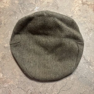 Dorfman Pacific braun Wollmischung Cabbie Zeitungsjungenmütze Größe Large L - Bild 1 von 5