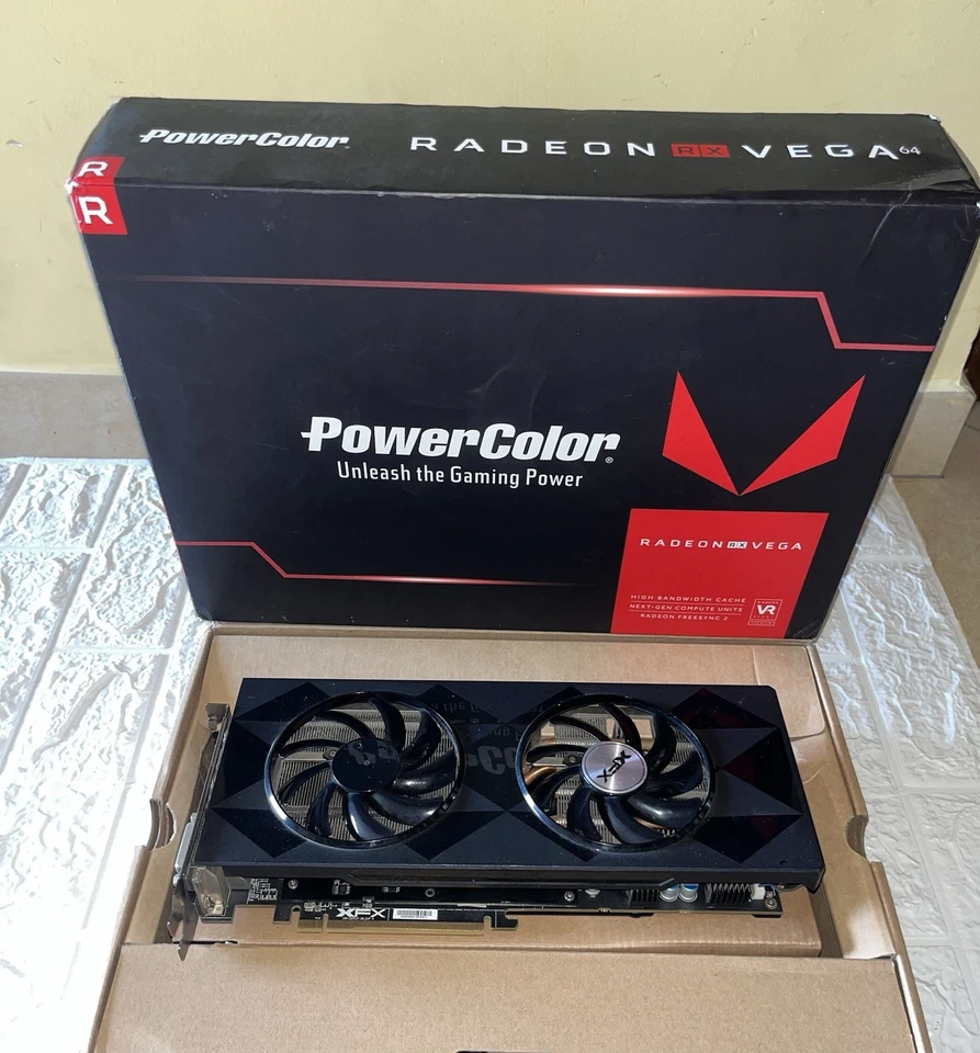 PowerColor Radeon RX Vega – 8GB – Perfettamente funzionante - Immagine 1 di 4
