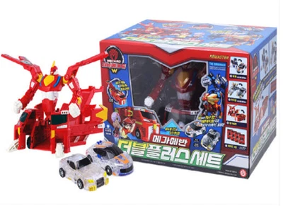 Turning Mecard MEGA EVAN DOUBLE PLUS SET Turning Car Transformer Robot Toy 2024 - Image 1 of 4
