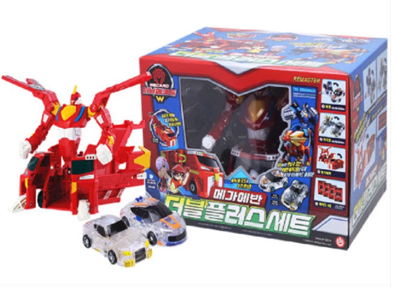Turning Mecard MEGA EVAN DOUBLE PLUS SET Turning Car Transformer Robot Toy 2024 - Image 1 of 4