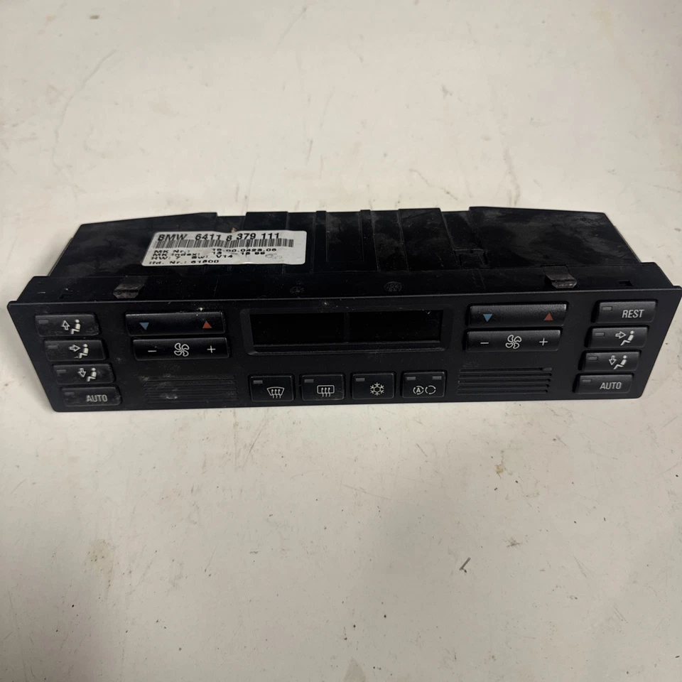 95-98 BMW E38 740iL OEM HVAC AC módulo de control de clima térmico 8377541 b51a Foto 1 de 3