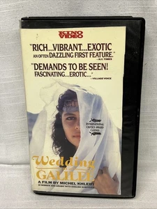 WEDDING IN GALILEE VHS Tape 1987 Israeli Drama Romance Michel Khleifi Eng Subs - Bild 1 von 4