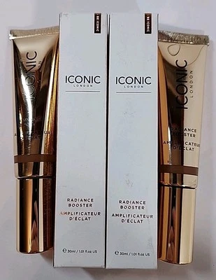 NEW LOT OF 2 Iconic London Radiance Booster 30ml 1.01 fl oz Bronzer Toffee Glow - Image 1 of 4