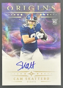 2025 Panini Origins - Rookie Autographs Cam Skattebo #RA-CAM, RC Giants! - Picture 1 of 4