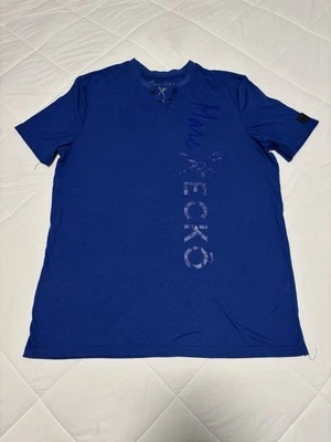 Marc Ecko Cut & Sew Side Logo V-Neck T-Shirt Size L Streetwear Essential Casual - Image 1 of 4