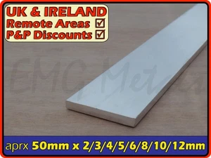 Aluminium Flachstange 50mm x 3mm 5mm 6mm 8mm 10mm Alu Streifen 2 Zoll L - Bild 1 von 2