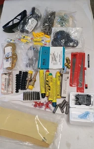 Auction Box Lot of Misc. Shop Supplies Machinist toolmakers Tools - Picture 1 of 5