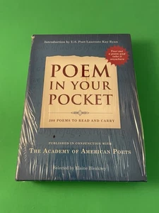 Poem in Your Pocket 200 Poems to Read and Carry Hardcover HC NEW Bleakney Poetry - Foto 1 di 4