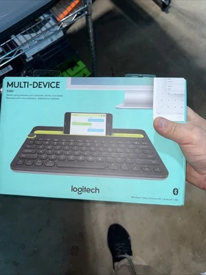 Logitech 920-006342 K480 Bluetooth Teclado Multidispositivo - Negro Foto 1 de 3