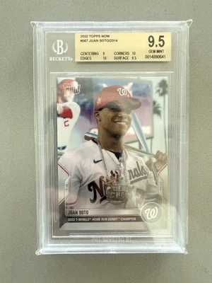 2022 TOPPS NOW #567 JUAN SOTO BGS 9.6 - Image 1 of 2