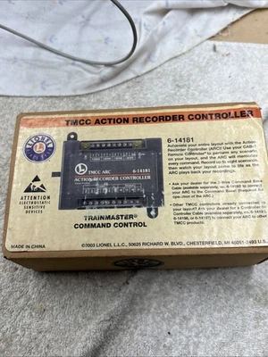 Lionel 6-14181 TMCC Action Recorder Controller - ARC NEW AND IN ORIGINAL BOX - Image 1 of 4