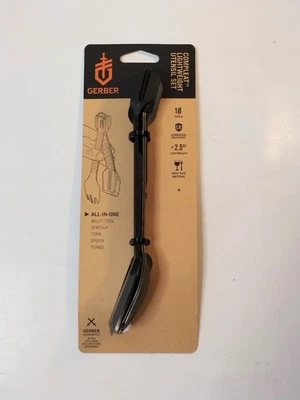 Juego de utensilios Gerber ComplEAT (juego de 4 piezas) Color: salvia plana Foto 1 de 4