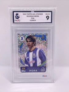 Sticker Topps Champions League 2024-25 2025 n.531 Rodrigo Mora Rookie Mgc Graded - Picture 1 of 2