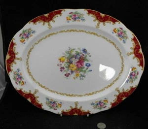 ROYAL ALBERT CANTERBURY 15" SERVING PLATTER - Picture 1 of 3
