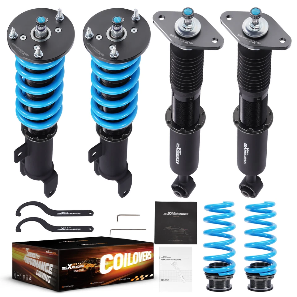 Coilover Performance per Chrysler 300C Dodge Charger 11-22 Molle Bobine Puntoni - Immagine 1 di 4