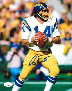 Dan Fouts signed San Diego Chargers 8x10 photo autographed #1 JSA - Picture 1 of 2