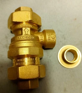 Preventor de reflujo de doble comprobación Resideo BP900 1/2" - Imagen 1 de 3