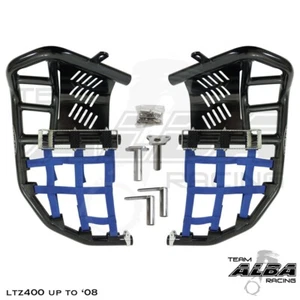 Protector de talón LTZ 400 KFX400 DVX 400 barras Nerf Pro clavija Alba 206-T7-BL - Imagen 1 de 1