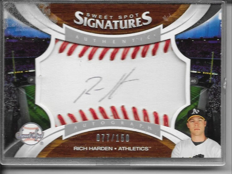 2006 SWEET SPOT RICH HARDEN AUTOGRAPH 077/150 - Image 1 of 1