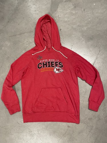 LOUIS VUITTON（LV） Felpa con cappuccio Kansas City Chiefs SUPER BOWL LV uomo taglia LG Red Fanatics