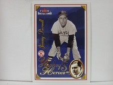 2001 Fleer Red Sox 100th Yawkey's Heroes Jim Piersall #20YH