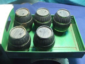 MAMOD 5 x plastic barrells barrells only - Picture 1 of 2