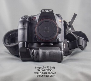 TWO Sony A-mount Camera to be sold as a package with lens, filters & etc