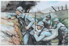 Les POILUS * * CP du tableau de Arcangelo De Vecchi - Armistice - WW1 - 14-18