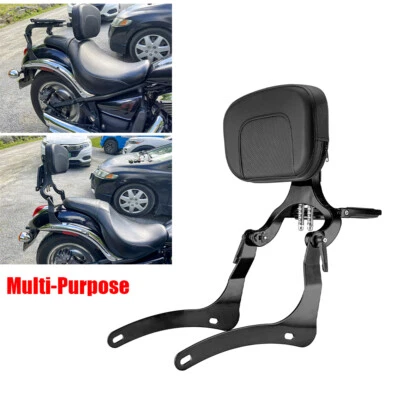 Respaldo multiusos para conductor de pasajero apto para Kawasaki Vulcan VN 2000 Classic Foto 1 de 4