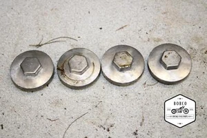 1975 Honda CB360T VALVE TAPPET ADJUSTER INSPECTION COVERS CB360 X1-3424.XA - Picture 1 of 4