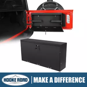 Caja de bloqueo de almacenamiento de mesa de puerta trasera Hooke Road para Jeep Wrangler JL 2018-2025 - Imagen 1 de 12