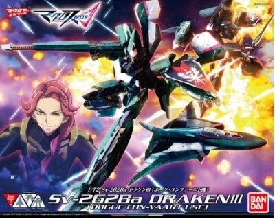 Bandai 1/72 Sv-262Ba Draken III (Bogue Con-Vaart Use) Macross Delta Model Kit - Image 1 of 4