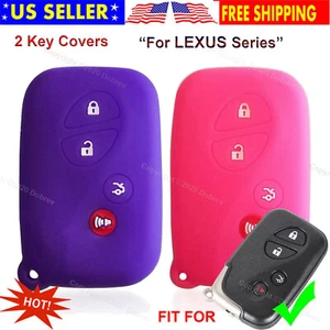 2pcs 4B Silicone Smart Protector Entry Case Cover Skin Fob Holder for Lexus Key - Bild 1 von 4