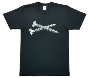 Supreme Screw Tee Black Size Medium T-Shirt FW16 DJ Screw - Picture 1 of 12