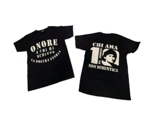 t-shirt maglietta maglia fan maradona CHi AMA NON DIMENTICA  sepdizione gratis - Imagen 1 de 3