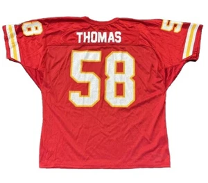 Kansas City Chiefs Derrick Thomas Jersey XXL Men’s Wilson Red Vintage - Picture 1 of 8