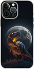T-Rex Tyrannosaurus Rex Dinosaur Moon Case Cover Silicone / Shockproof / MagSafe