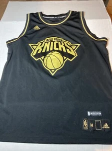 Adidas New York Knicks Carmelo Anthony #7 Limited Edition Trikot Herren M Gold/BL - Bild 1 von 16
