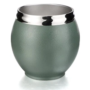 Yerba Mate Cup 9 oz Stainless Steel Mate Gourd Double Walled Tea Cup for Yerb... - Picture 1 of 7