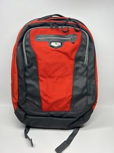 Eagle Creek Backpack Bag Burnt Orange Black Travel Hike Laptop Sleeve Pockets