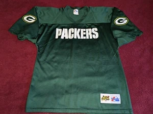 VINTAGE Green Bay Packers Stewart Jersey XL Green Majestic Shirt Play Football - Picture 1 of 6