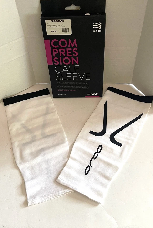 new in box Orca Calf Compression Sleeve White L or XL T3 or T4 ships fast - Image 1 of 1