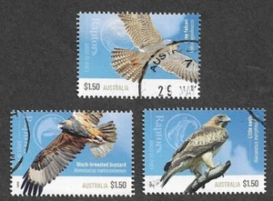 AUSTRALIA BIRDS OF PREY RAPTORS SET 2025 FINE USED CTO - Picture 1 of 1