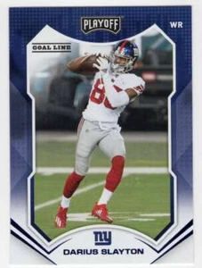 DARIUS SLAYTON 2021 Panini Playoff Goal Line #109 NFL NY Giants ID:31157 - Picture 1 of 2