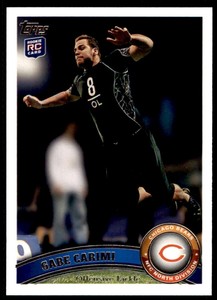 2011 TOPPS RC #213 GABE CARIMI CHICAGO BEARS