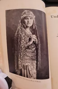 Under Syrian Stars Princess Signed Syria Orientalism Rahme Haidar HC 1929 Arab a - Imagen 1 de 10