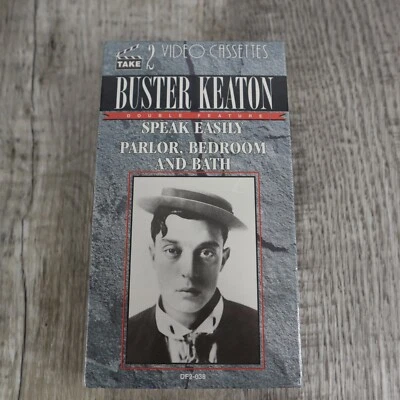 SEALED BUSTER KEATON Take 2 VHS Speak Easily Parlor, Bedroom and Bath - Image 1 of 4