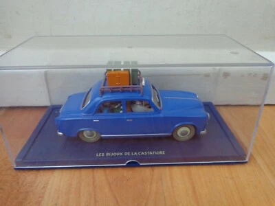 Atlas 1/43 Scala - Tintin Peugeot 403 Dal Gioielleria Di La Castafiore Auto - Immagine 1 di 2