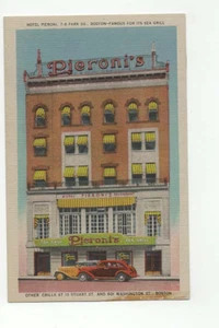 Vintage Postcard Hotel Pieroni Boston Sea Grill - Picture 1 of 2