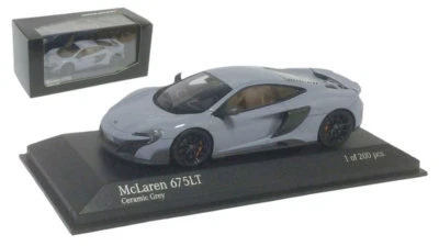 Minichamps 537154420 McLaren 675LT cupé 2015 - gris cerámica escala 1/43 Foto 1 de 3